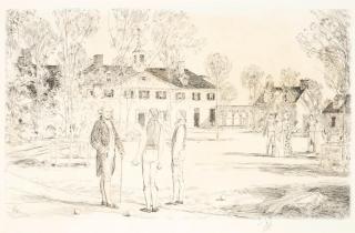 Childe Hassam - Bowling on the Green