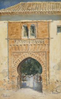 Childe Hassam - Gate Of The Alhambra