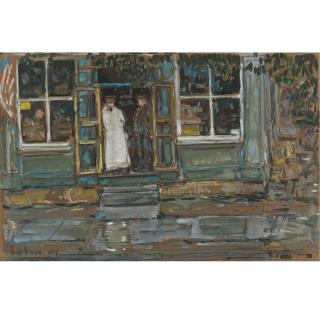 Childe Hassam - Grocery Store, Phoenecia
