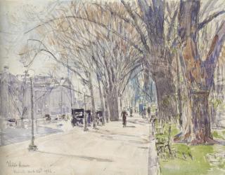 Childe Hassam - Lafayette Park, Washington, D.C.