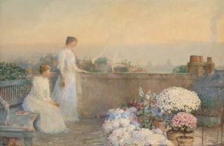 Childe Hassam - Le Crépuscule