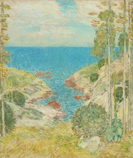 Childe Hassam - Marine View, Isles of Shoals (Panel of a Decorative Mural for the Charles Erskine Scott Wood House, Portland, Oregon)