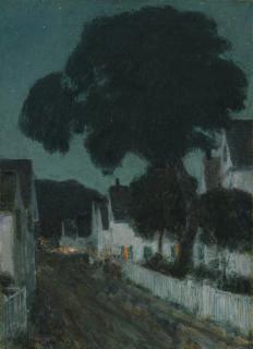 Childe Hassam - Nocturne, Provincetown