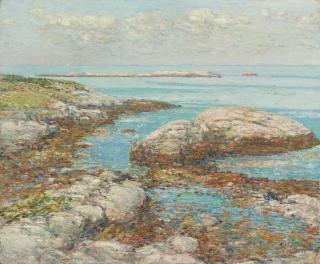 Childe Hassam - Rocks At Appledore, Morning