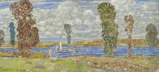 Childe Hassam - Sunny Day, Long Island