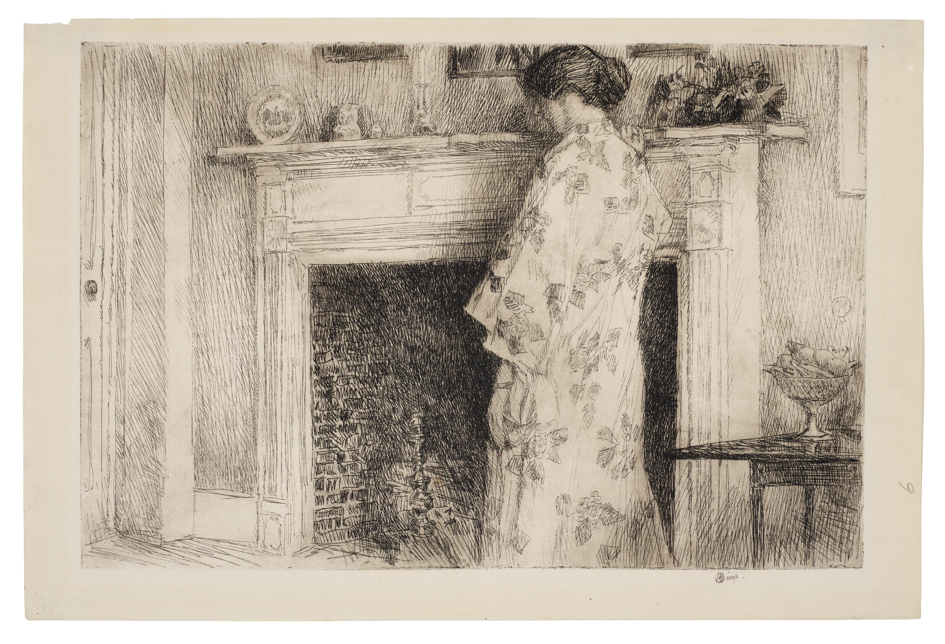 Childe Hassam - The White Kimono