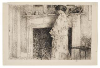 Childe Hassam - The White Kimono