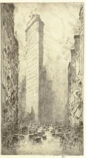Childe Hassam - Washington\'s Birthday -- Fifth Avenue & 23rd Street (Cortissoz & Clayton 68)