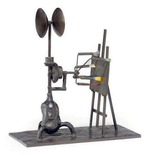 Chimei Hamada - Untitled (painting machine)