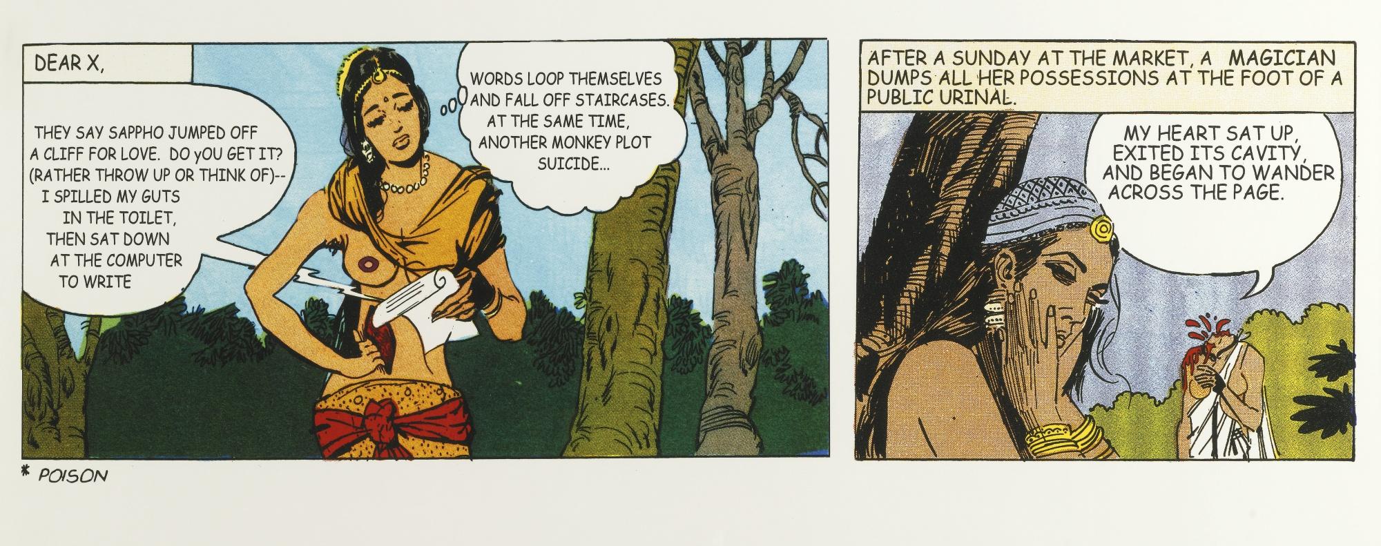 Chitra Ganesh - Dear X, My Heart, (From Tales Of Amnesia)