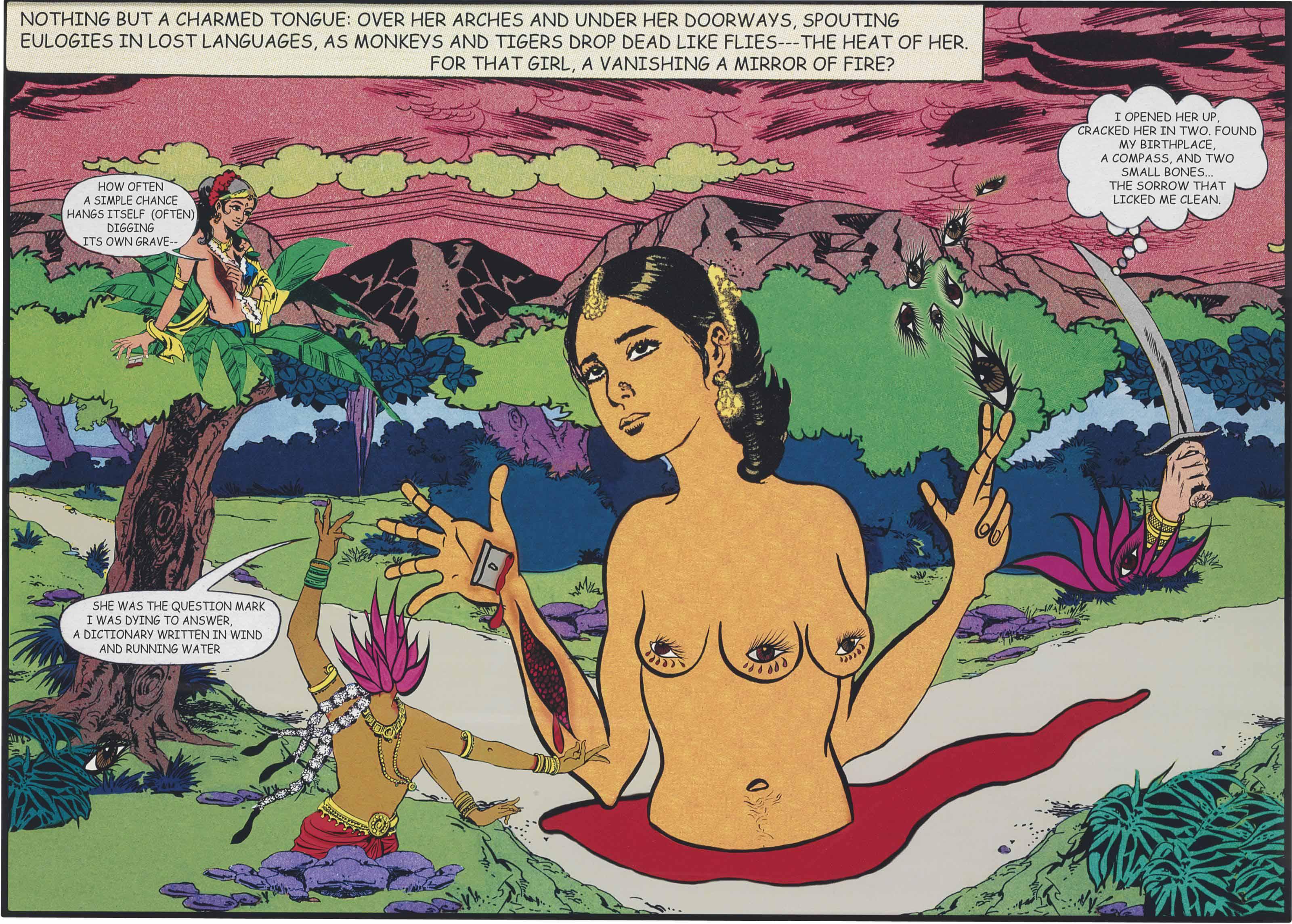 Chitra Ganesh - Her Garden