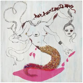 Chitra Ganesh - Her Heartbeat Spills