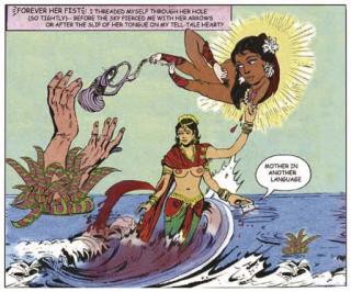 Chitra Ganesh - Untitled (Forever Fist)