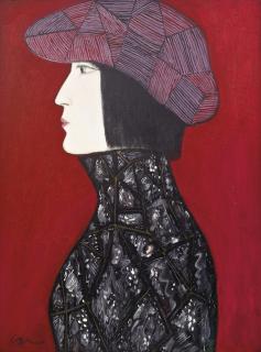 Chiu Ya-Tsai - Young Maid Wearing A Hat 