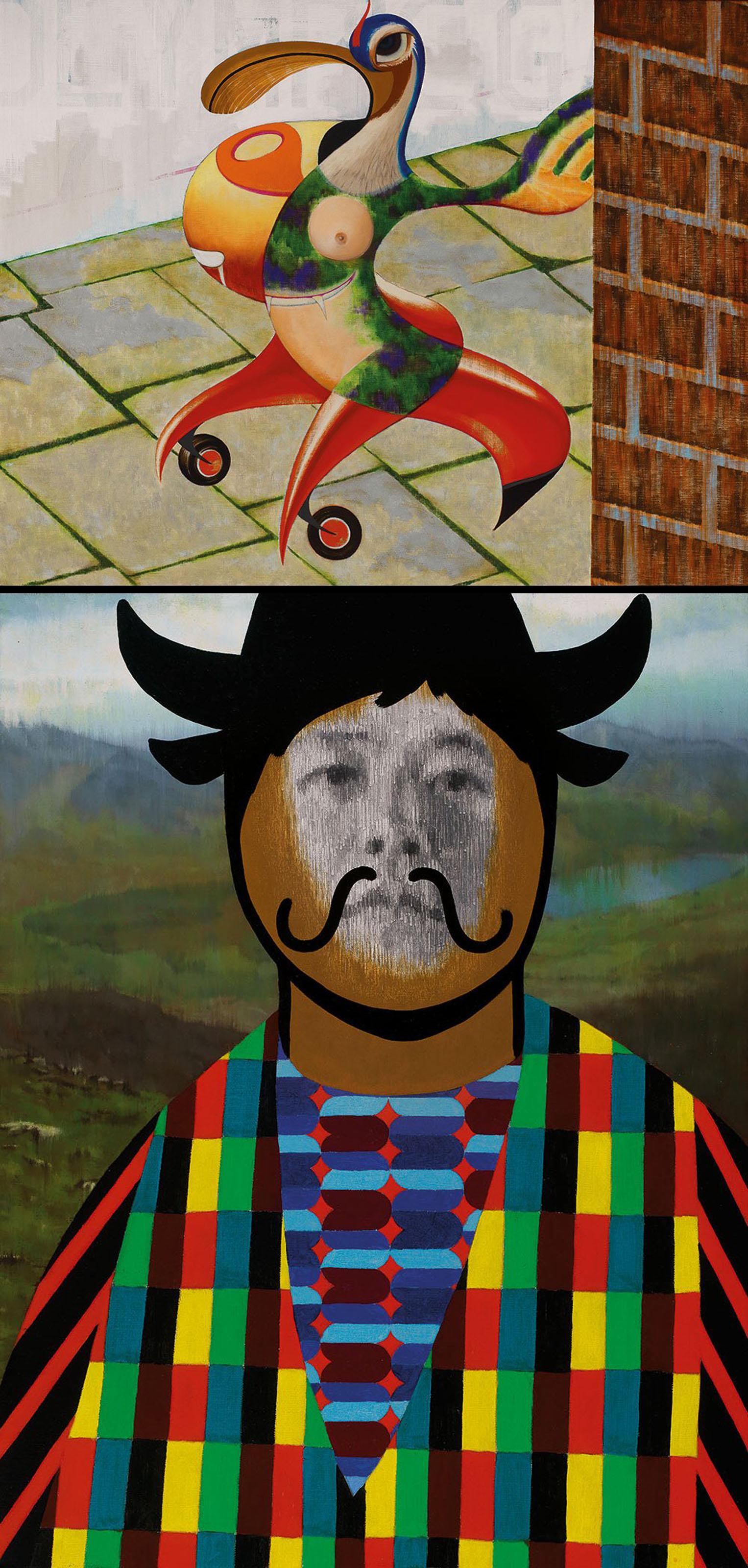 Choi Byung-Jin - Self-Portrait on a Certain Ranch; & Unfamiliar Street