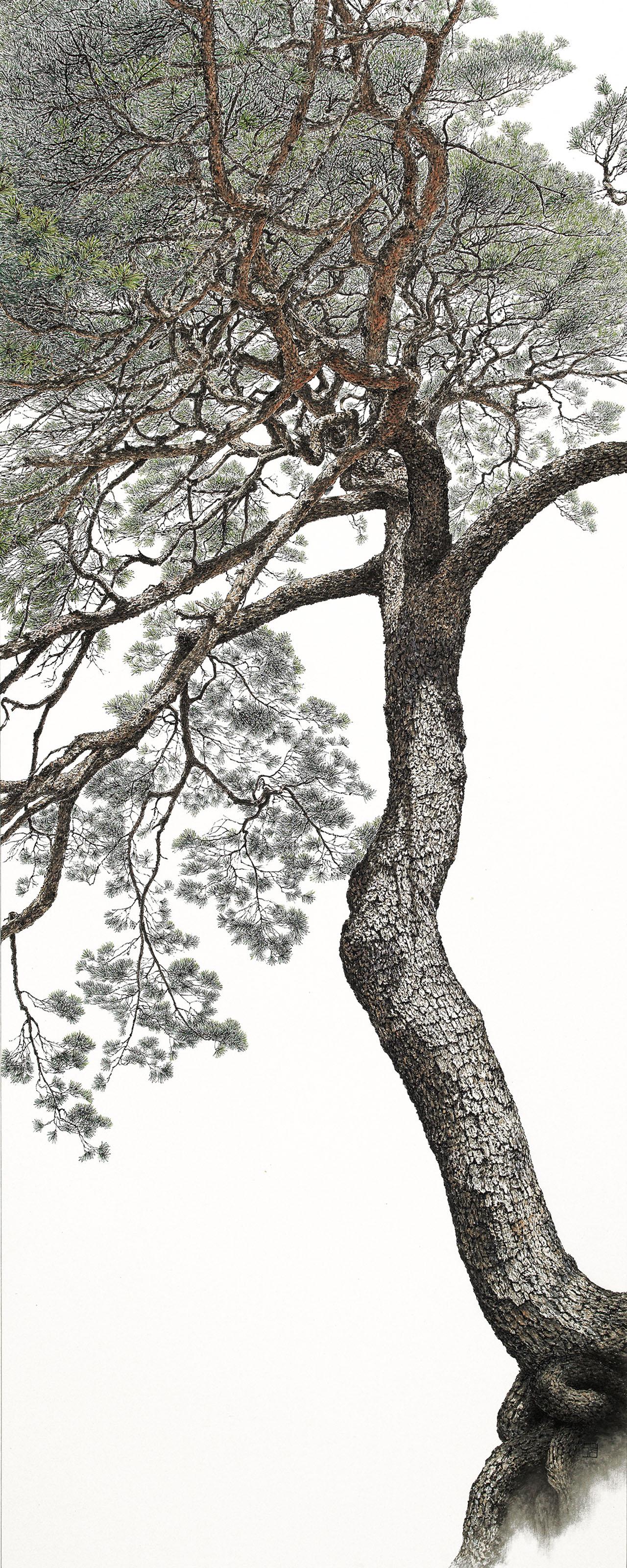 Choi Yeong-Geol - An Auspicious Pine Tree