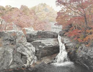 Choi Yeong Geol - Listening to the Waterfall