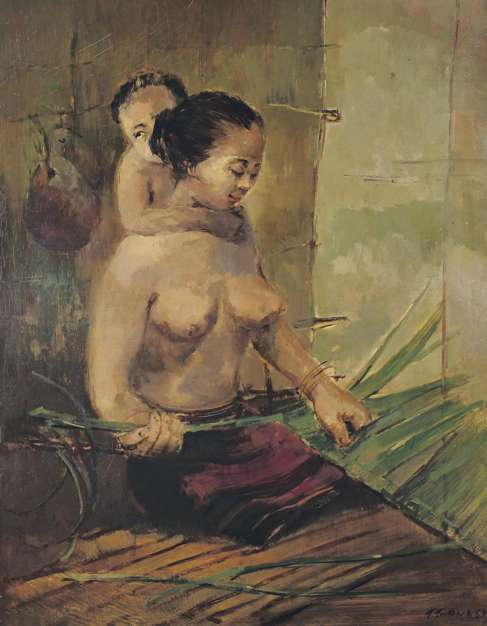 Choo Keng Kwang - Mother And Child