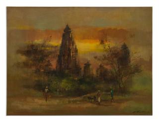 Choo Keng Kwang - Mountain Landscape In Indonesia