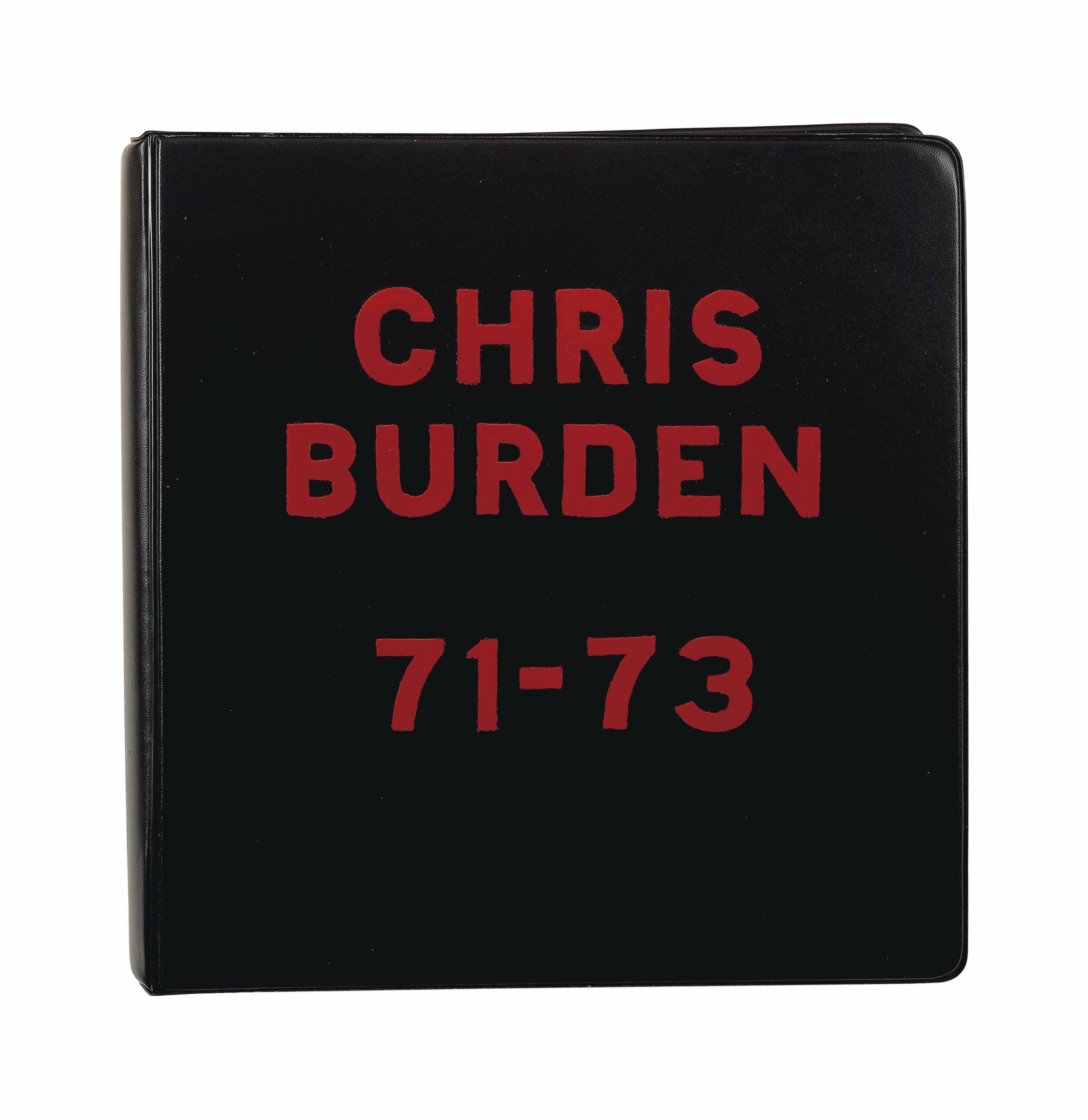 Chris Burden - Deluxe Photo Book: 1971-73