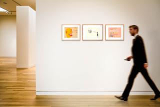 Chris Johanson - I. Untitled (Dont Everything Work It Out...) Ii. Untitled (Is That Abstract?) Iii. Untitled (Yellow Man And Two Arrows)