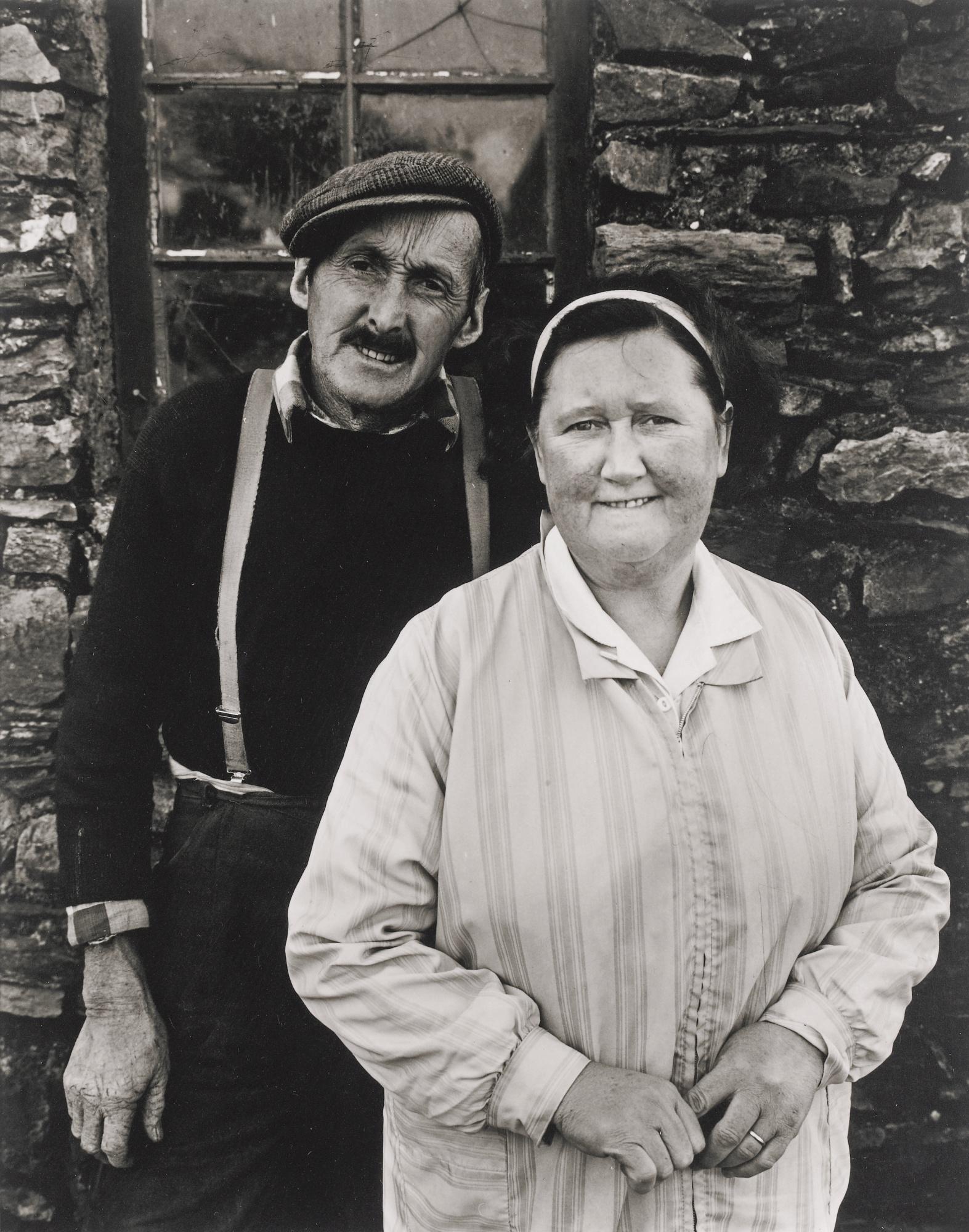 Chris Killip - Mr & Mrs Mylroi, Church Farm, Cregneash, 1973
