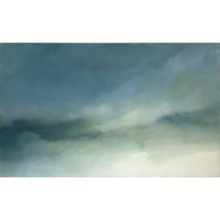 Chris Langlois - Australian study For Sky (White Grey And Green) No. 1