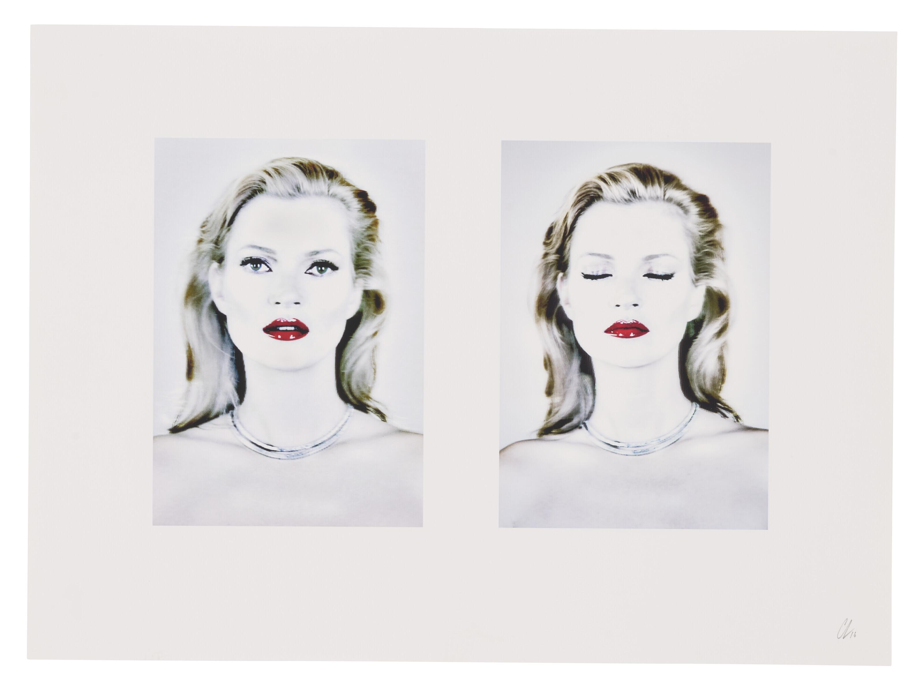 Chris Levine - Kate Moss (She\'s Light) (Diptych)