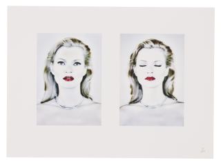 Chris Levine - Kate Moss (She\'s Light) (Diptych)