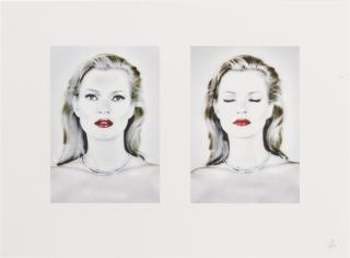Chris Levine - Kate Moss (She\'s Light) (Diptych)