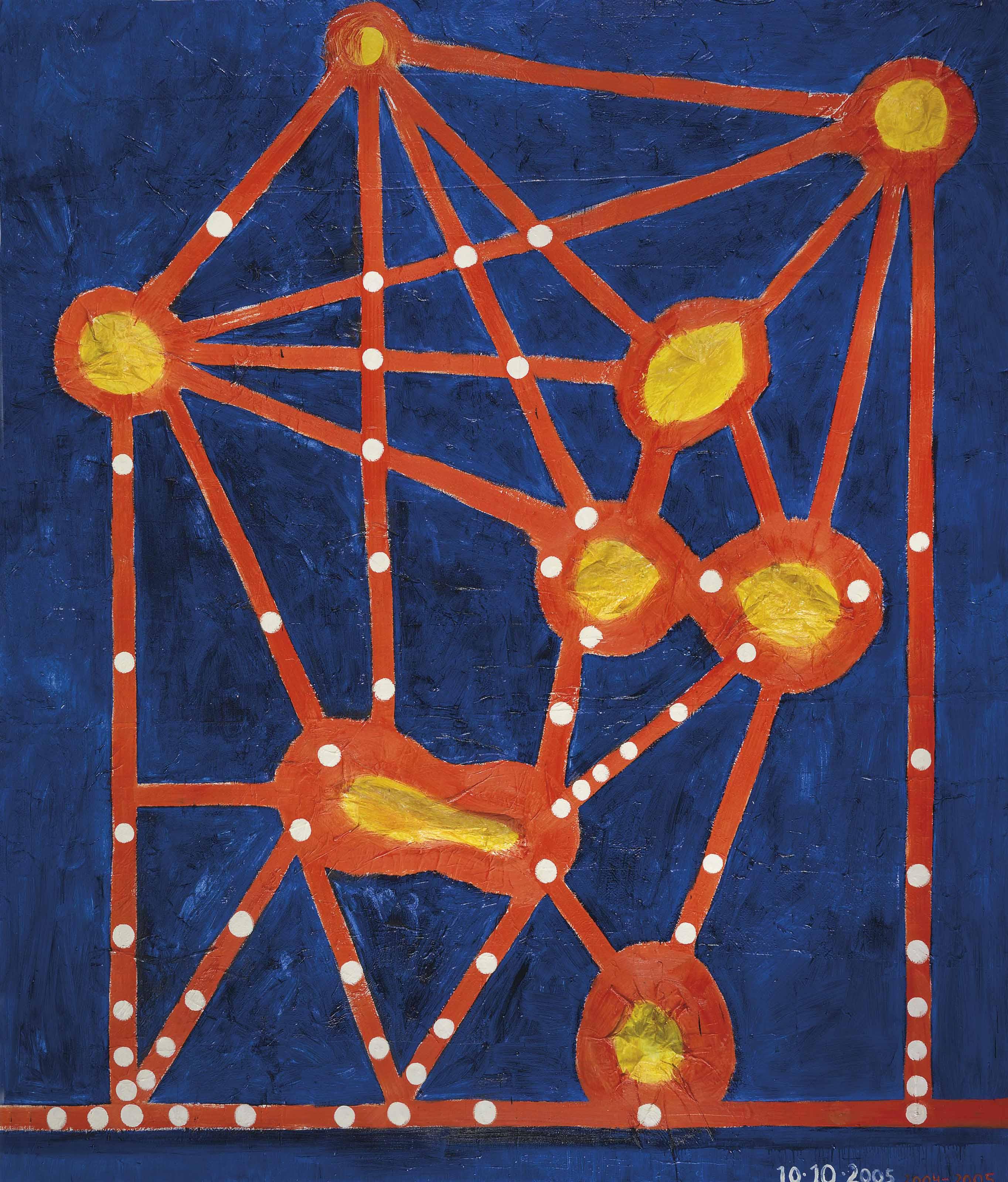 Chris Martin - Untitled