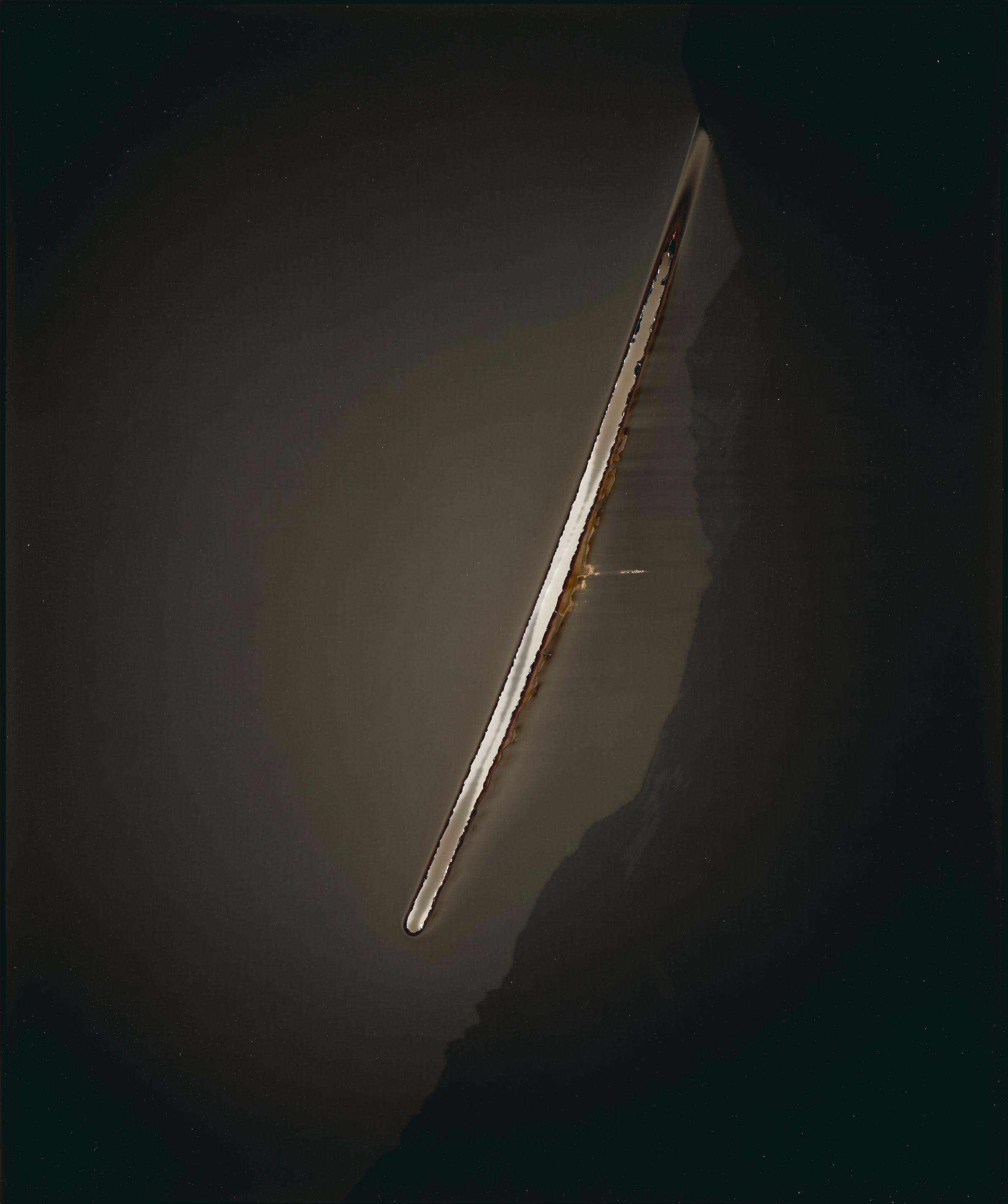 Chris McCaw - Sunburned GSP #784 (Arctic Circle, Alaska), 2014