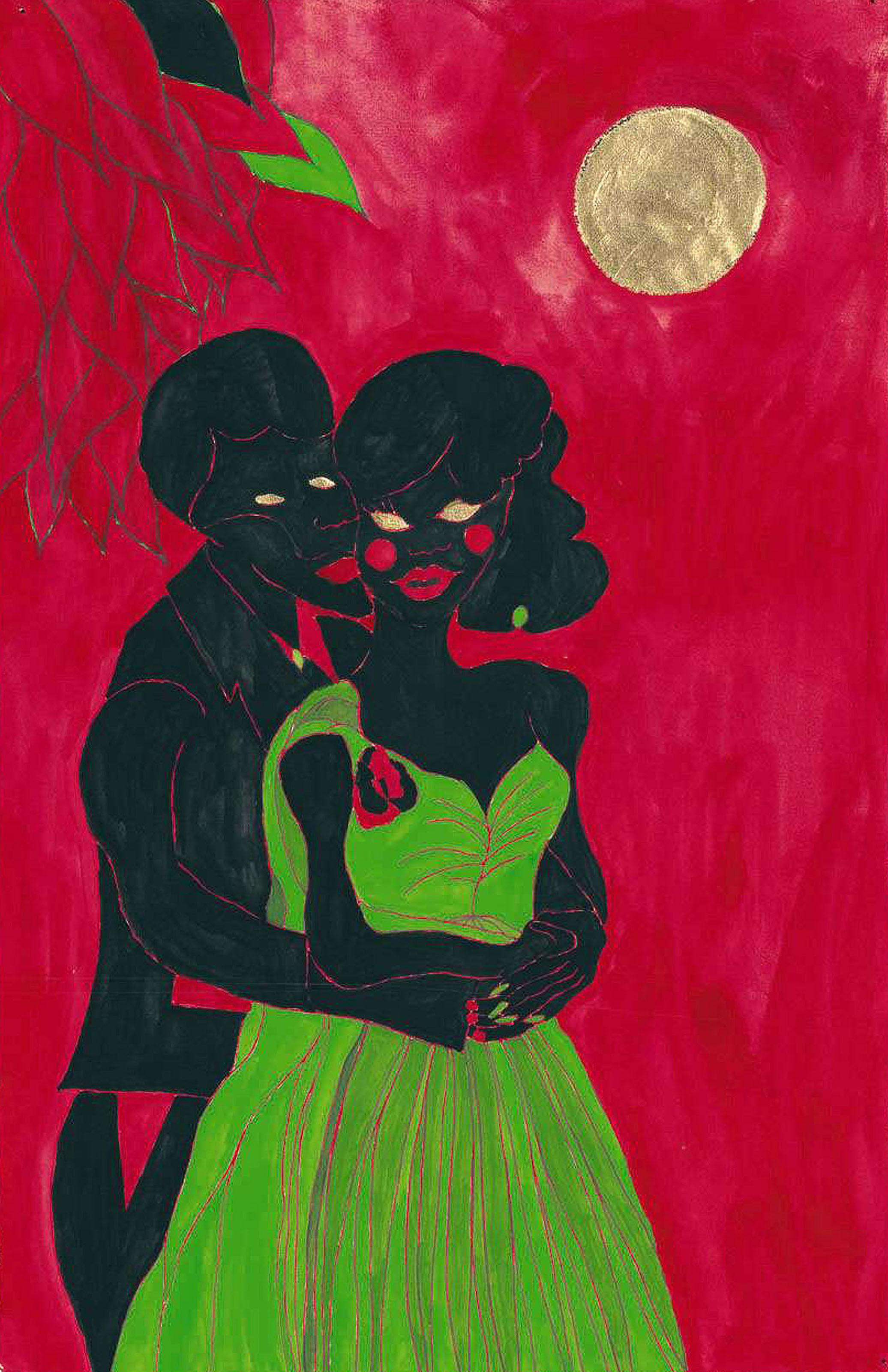 Chris Ofili - Afro Luna Lovers