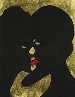 Chris Ofili - Afro Lunar Lovers