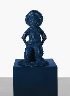 Chris Ofili - Half Moon (Blue)