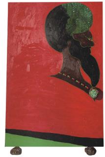 Chris Ofili - Head of An Afronaught