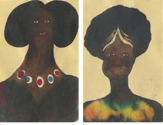 Chris Ofili - I. Untitled Ii. Untitled [Two Works]