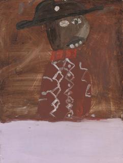 Chris Ofili - Pink Baffoon