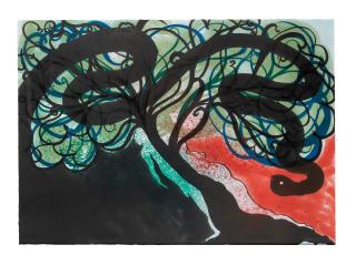 Chris Ofili - Tempest, From Paradise By Night