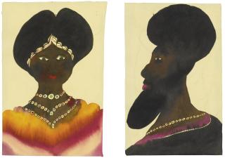 Chris Ofili - Untitled (Couple)