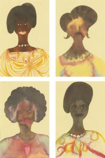 Chris Ofili - Untitled [Four Works]