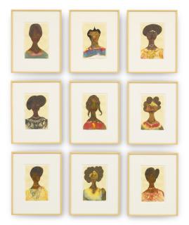 Chris Ofili - Untitled [Nine Works]