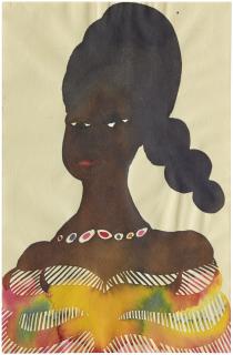 Chris Ofili - Untitled (Portrait)