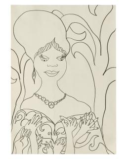 Chris Ofili - Untitled