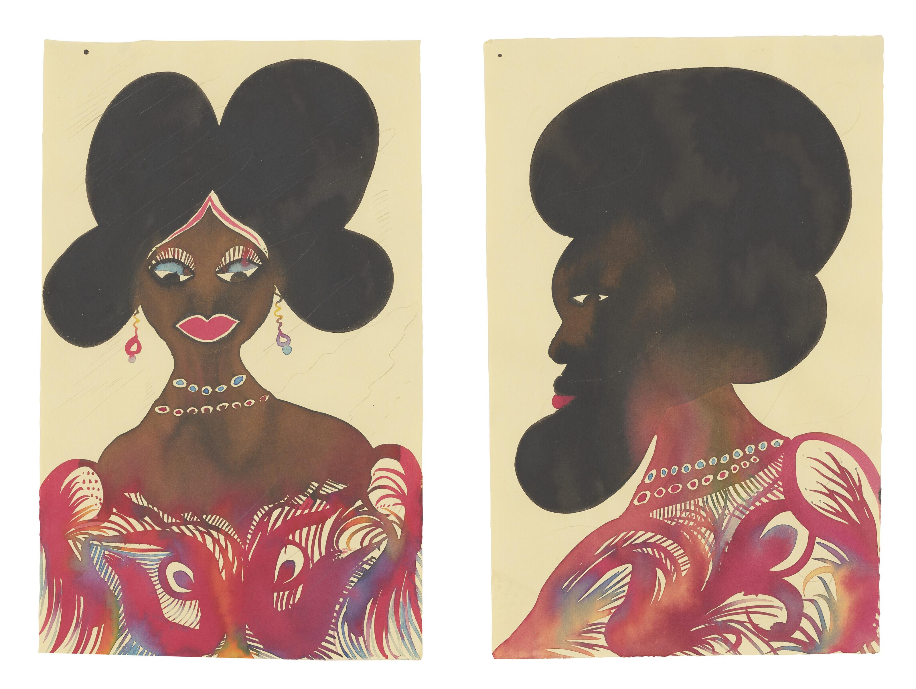 Chris Ofili - Untitled