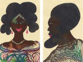 Chris Ofili - Untitled