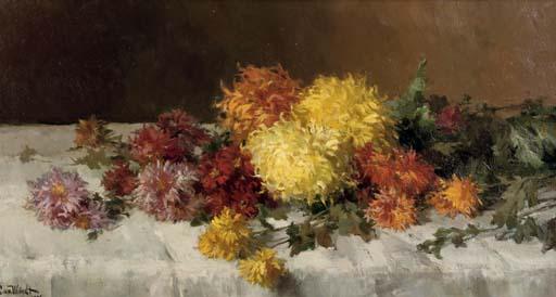 Chris van de Windt - Colourful flowers on a table