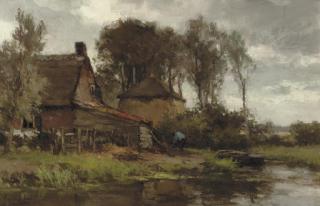 Chris Van Der Windt - A riverside farmhouse