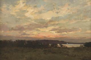 Chris van Der Windt - Sailing at sunset