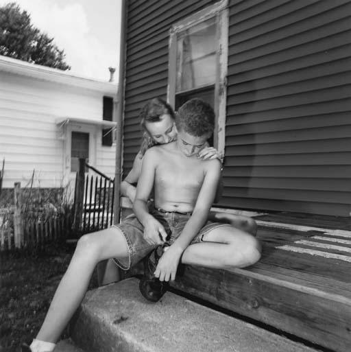 Chris Verene - Galesburg #35 (Josh and His Girlfriend); Galesburg #2 (My Cousin Candi\'s Wedding with Her Two Favorite Customers from Her Job at the Sirloin Stockade); and Untitled (Girl in a Cornfield)